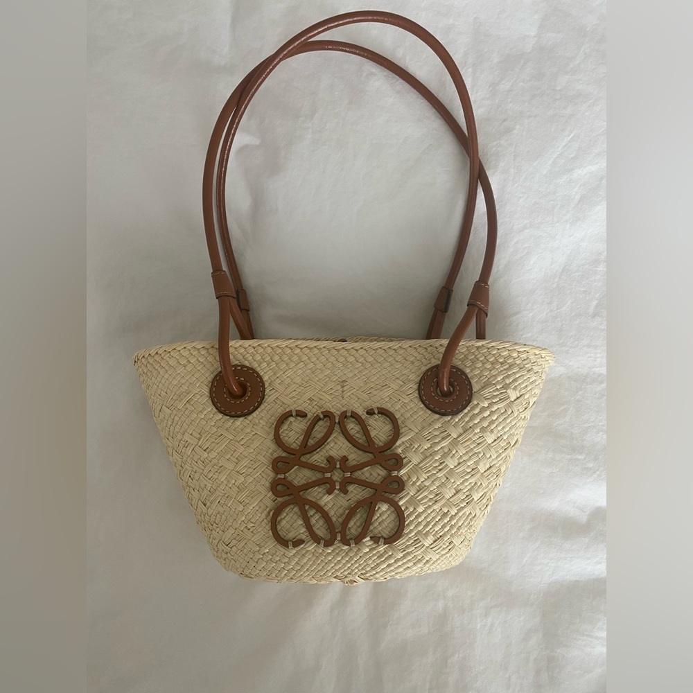 LOEWE Paula's Ibiza Anagram Small Basket Bag
